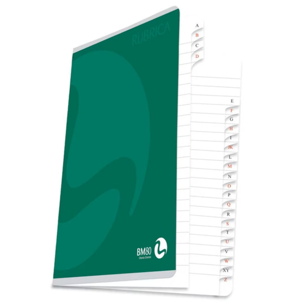 Rubrica 80gr Copertina Morbida A5 BM