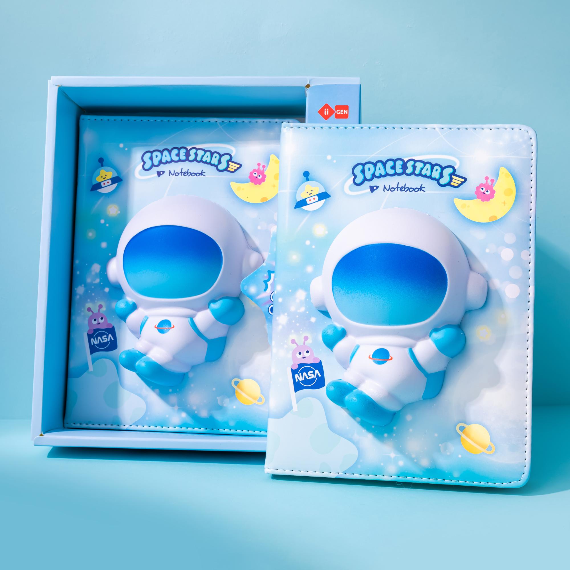 Squishy Notebook 128fogli Astronauta