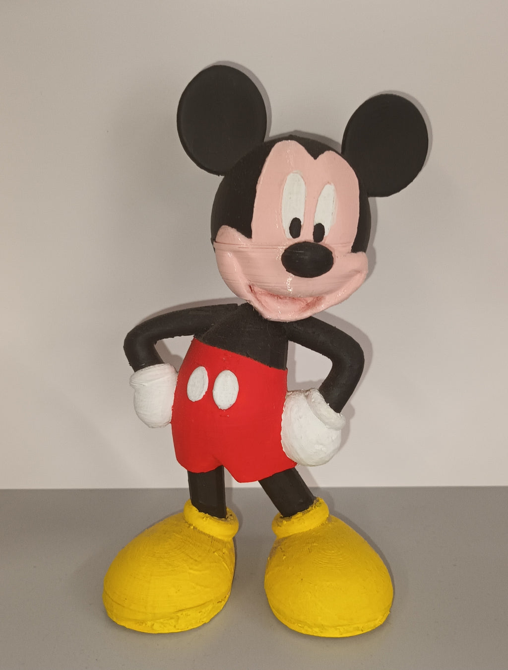 Statuetta Topolino Mickey Mouse artigianale