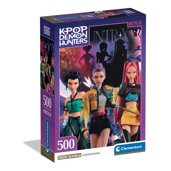 K-Pop Demon Hunters puzzle 500pz Clementoni