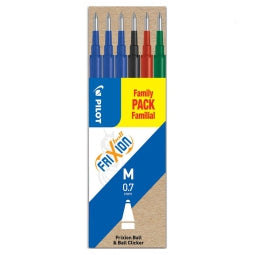 Refill Frixion 6pz Assortiti cancellabile Pilot