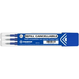 Refill Cancellabile Blu 3pz Osama