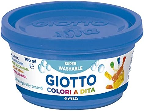 Tempere a Dita 100ml 6 colori Giotto