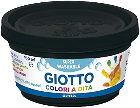 Tempere a Dita 100ml 6 colori Giotto