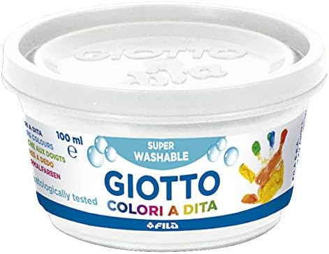 Tempere a Dita 100ml 6 colori Giotto