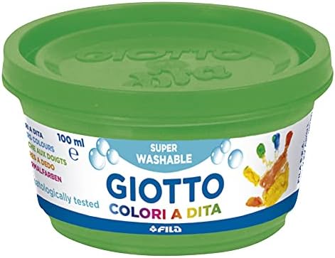 Tempere a Dita 100ml 6 colori Giotto