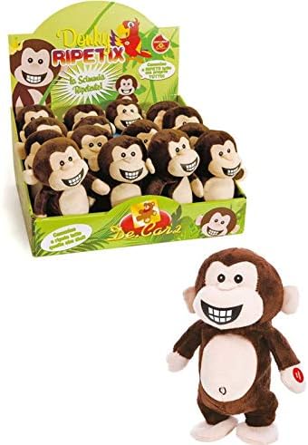 Scimmia Ripete e Cammina 20cm Ripetix