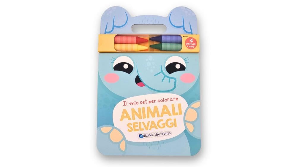 Animali selvaggi. Il mio set per colorare. Ediz. a colori