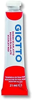 Tempera Rosso Scarlatto 21ml Giotto