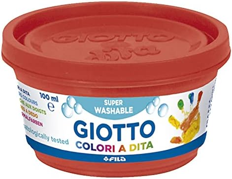 Tempere a Dita 100ml 6 colori Giotto