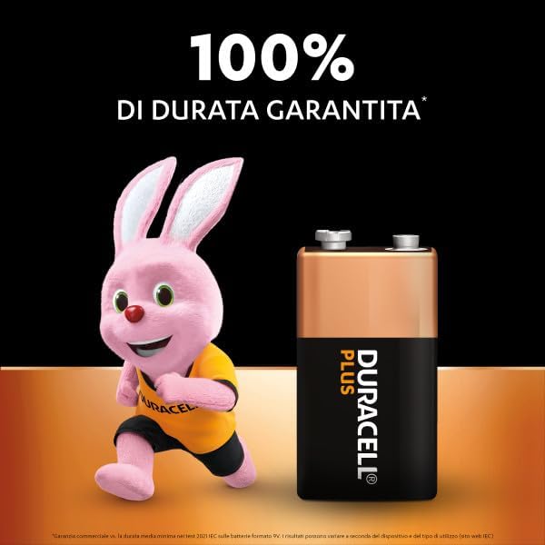 Batteria 9 Volt Duracell