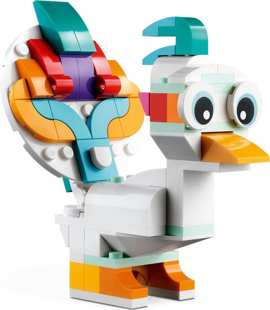 Lego Creator 31140 unicorno magico con arcobaleno