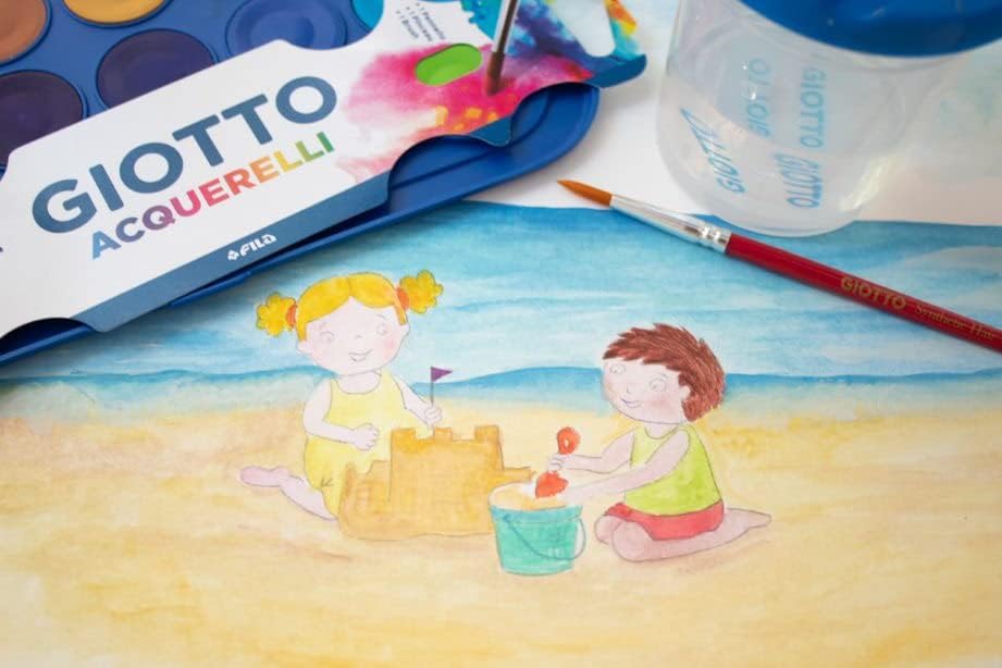 Acquerelli Tempere Ad Acquerello 24 colori Giotto