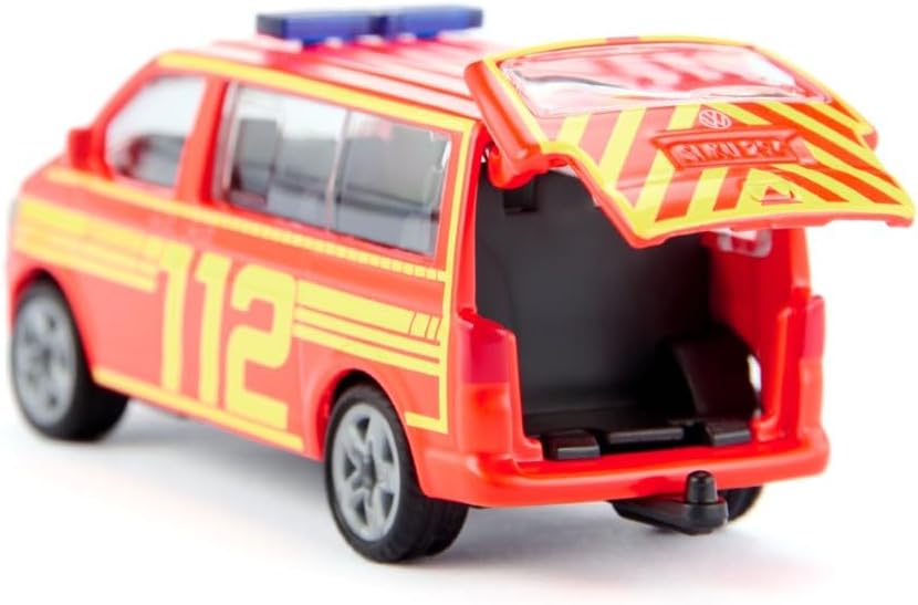 Modellino VW T5 Comando dei vigili del fuoco Siku 1547