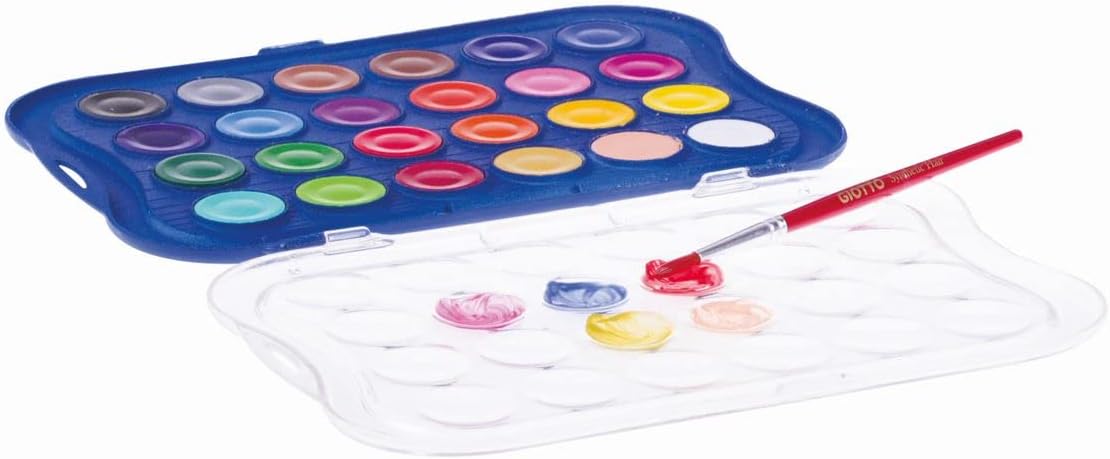 Acquerelli Tempere Ad Acquerello 24 colori Giotto