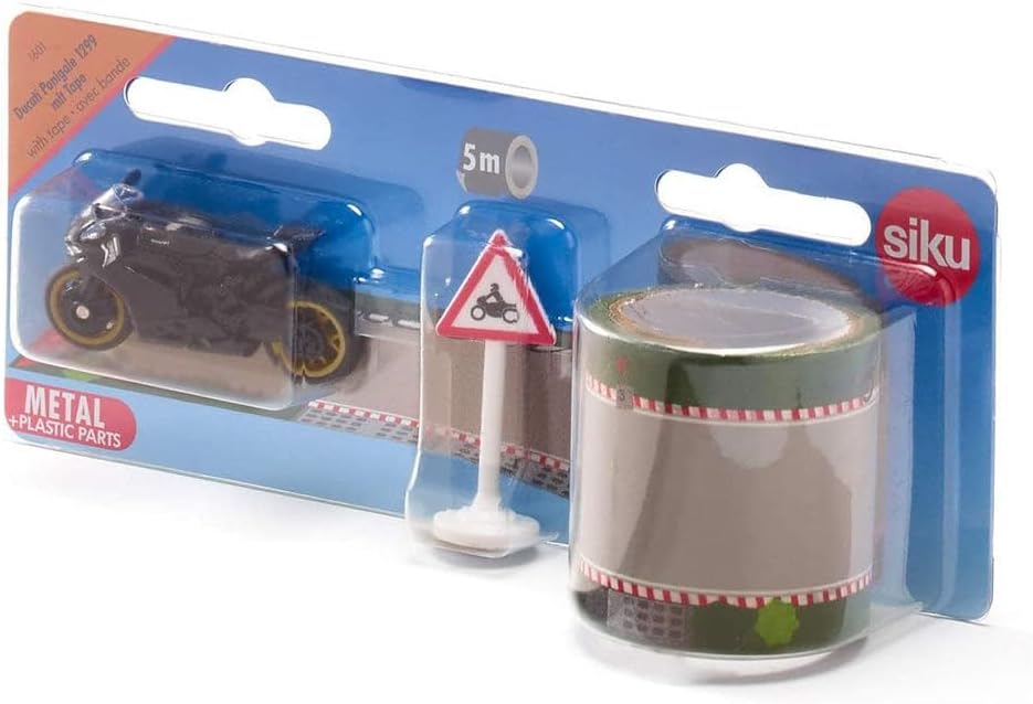 Modellino Moto Ducati Panigale con Pista Siku 1601