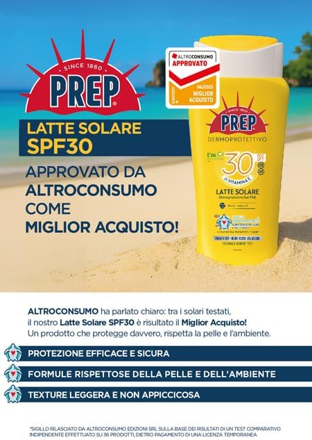 Crema Solare FP30 200ml Prep