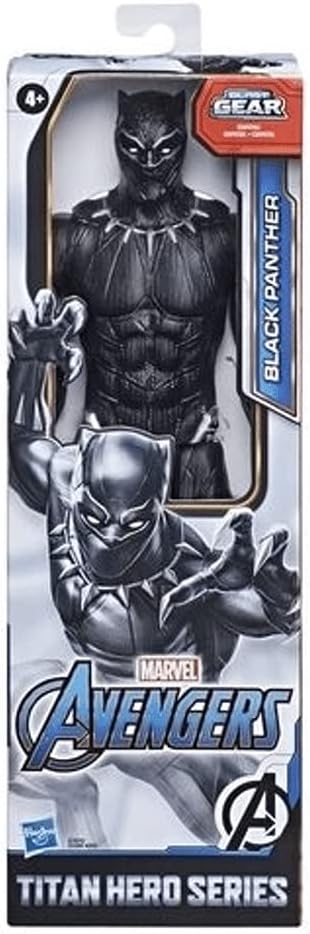 Black Panther Action Figure Marvel Titan Hero Hasbro