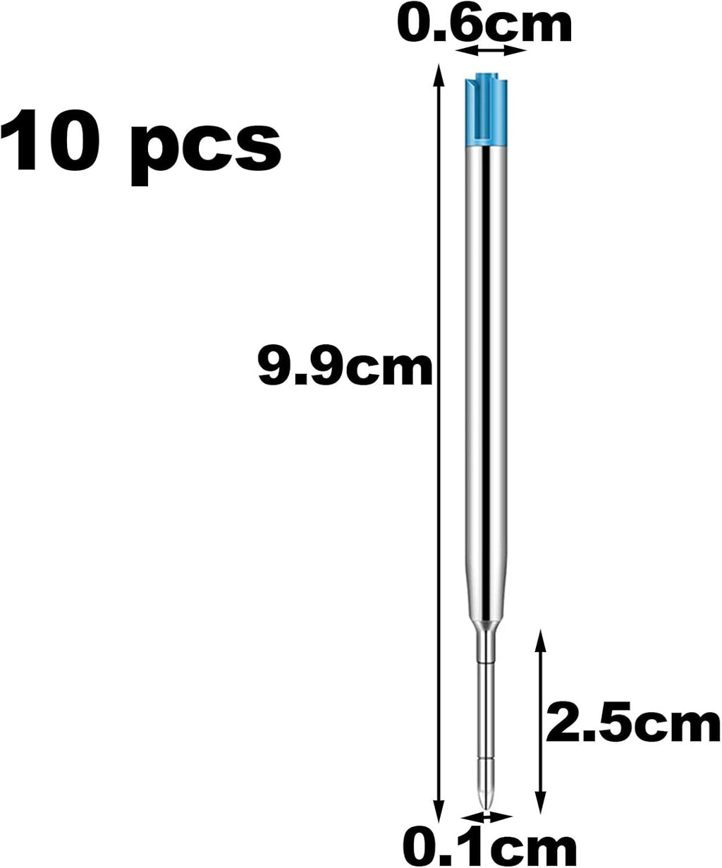 Refill tipo Parker penna a sfera Blu Nikoffice