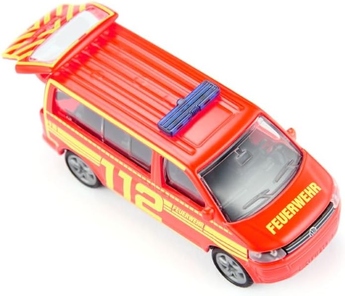 Modellino VW T5 Comando dei vigili del fuoco Siku 1547