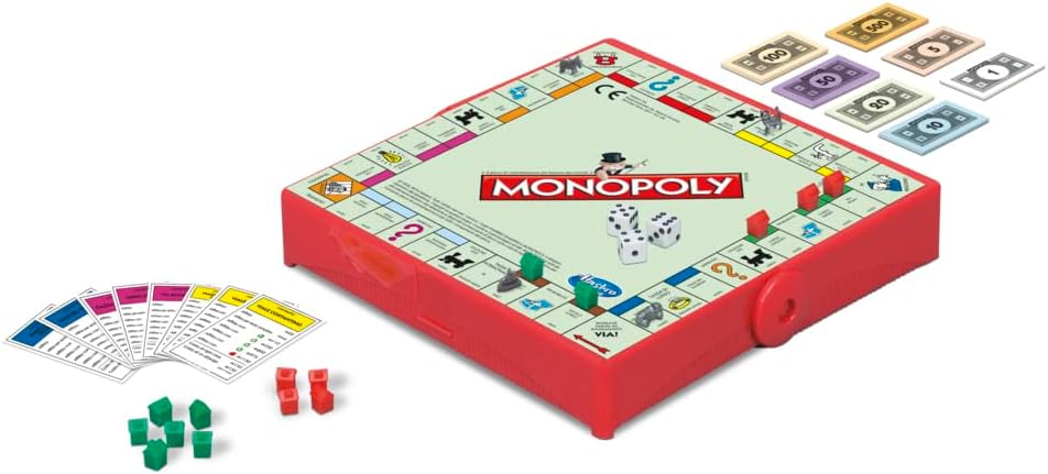 Monopoly Travel Gioco in Scatola mini Hasbro