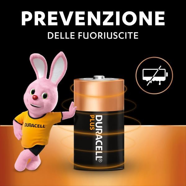 Batterie Torcia D Duracell