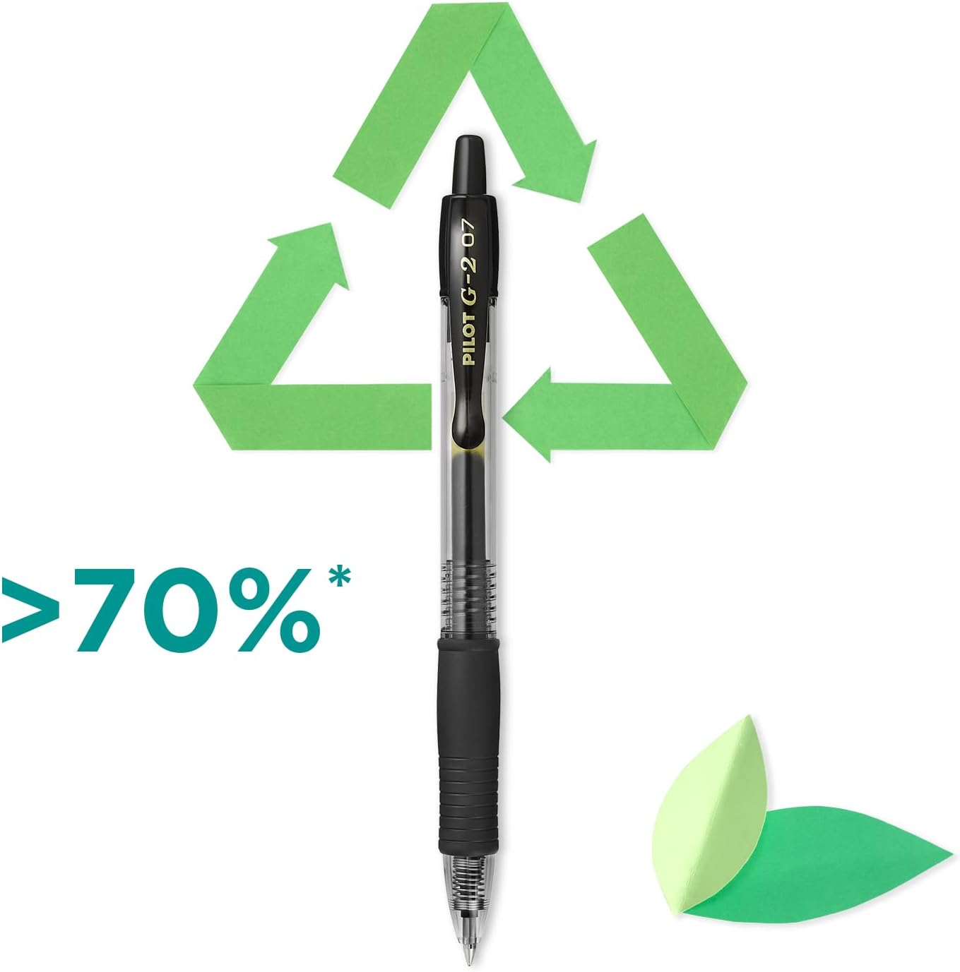 Roller Gel 0.7 penna a sfera G2 Nero Pilot