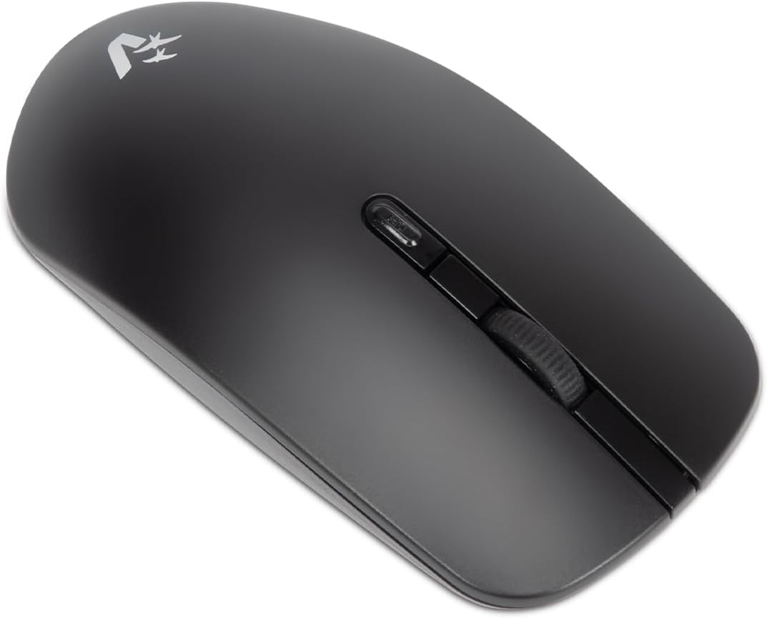 MW-10 Mouse Wireless Ottico Silenzioso 2.4GHz Nero VulTech
