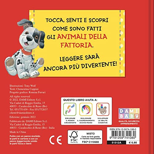Gli Animali della Fattoria. Ediz. a colori - Coppini Clementina