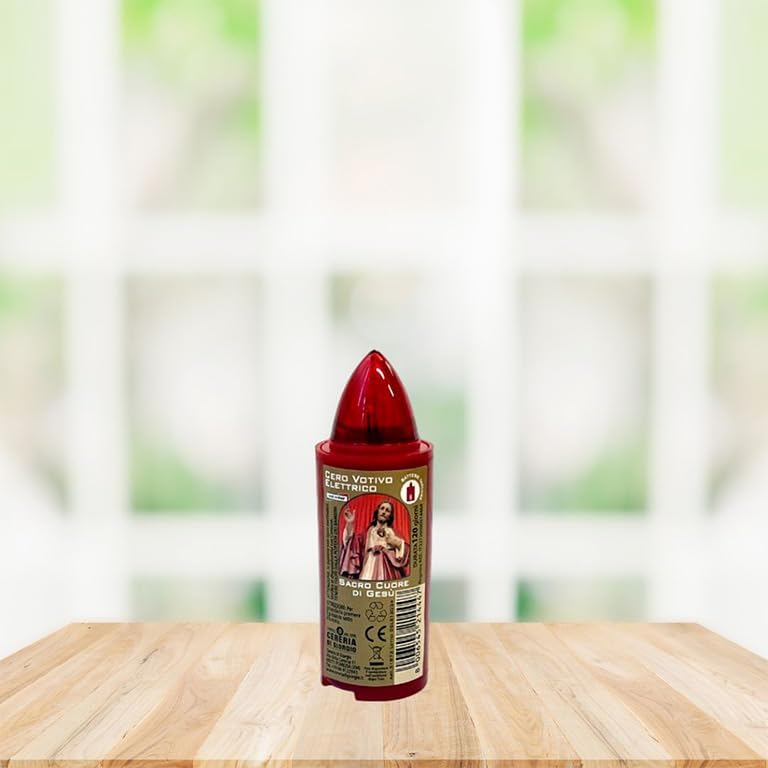 Cero Lumino elettronico Sacro Cuore di Gesù