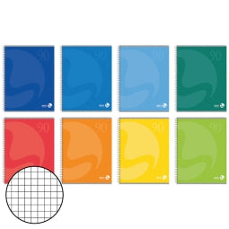 Maxi Spirale 90gr quadretti 5mm non forati Bm