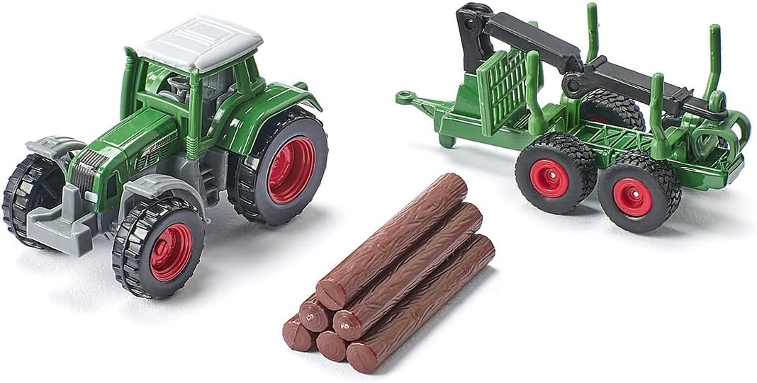 Modellino Trattore con Rimorchio Forestale Siku 1645