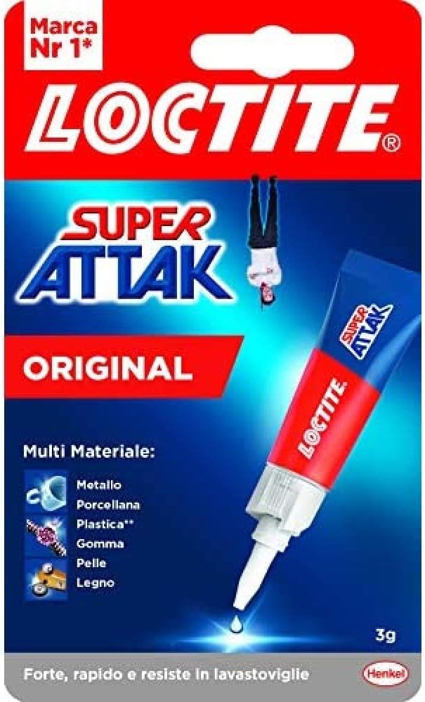 Super Attak Original colla liquida 3gr Loctite
