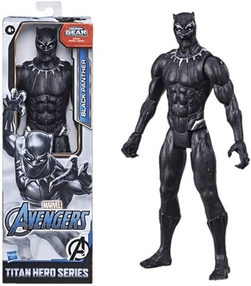 Black Panther Action Figure Marvel Titan Hero Hasbro