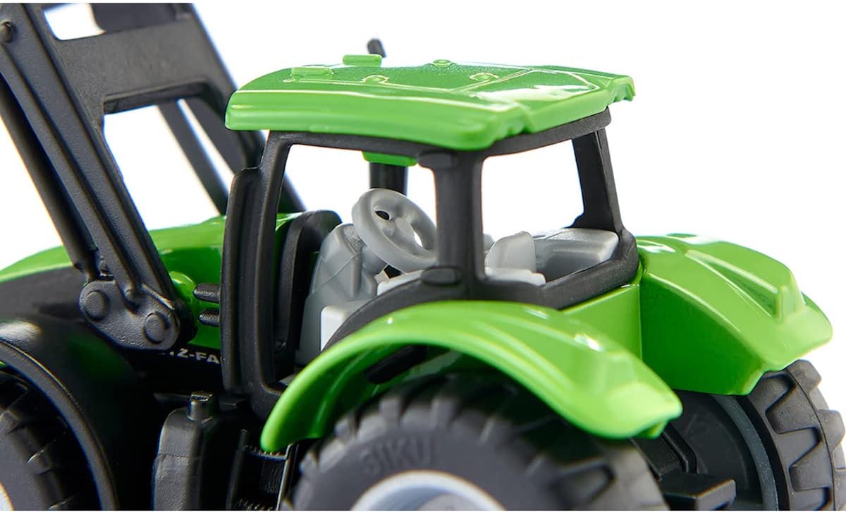 Modellino Trattore Deutz-Fahr con Caricatore Frontale Siku 1394