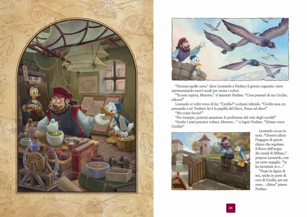 Papero da Vinci - Disney