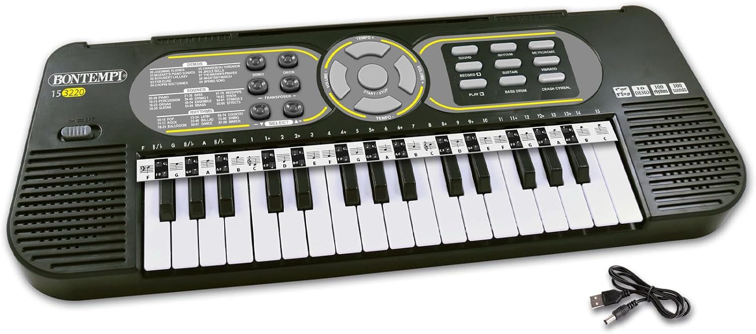 MiniKey Tastiera Portatile a 32tasti Bontempi