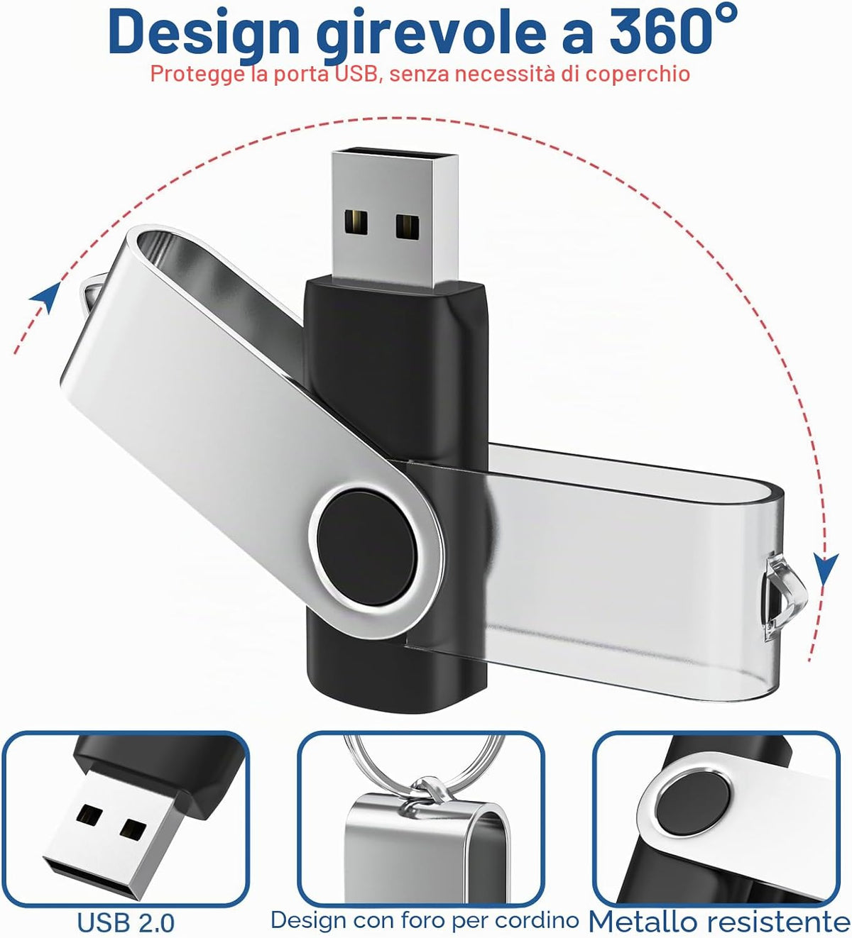 Chiavetta USB 16GB Wooolken