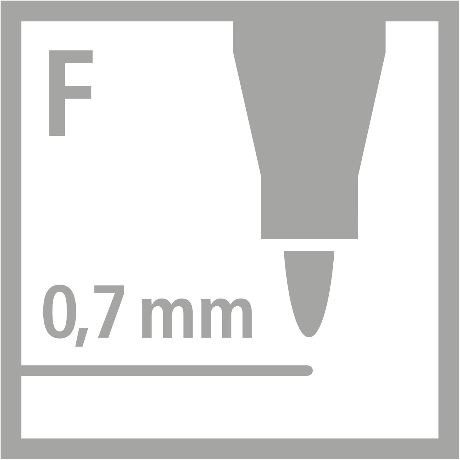 Pennarello OH Pen Fine nero Stabilo