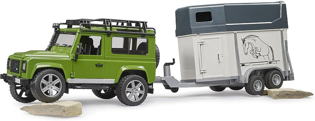 Land Rover Rimorchio Cavalli 02592 Bruder