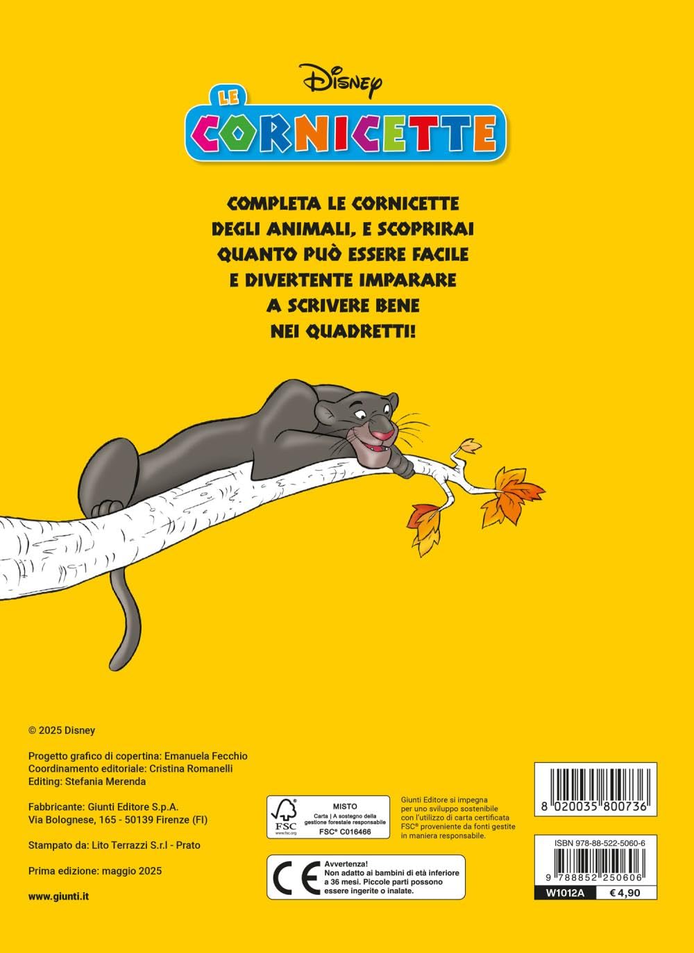 Gli animali. Le cornicette Disney. Ediz. a colori - Walt Disney