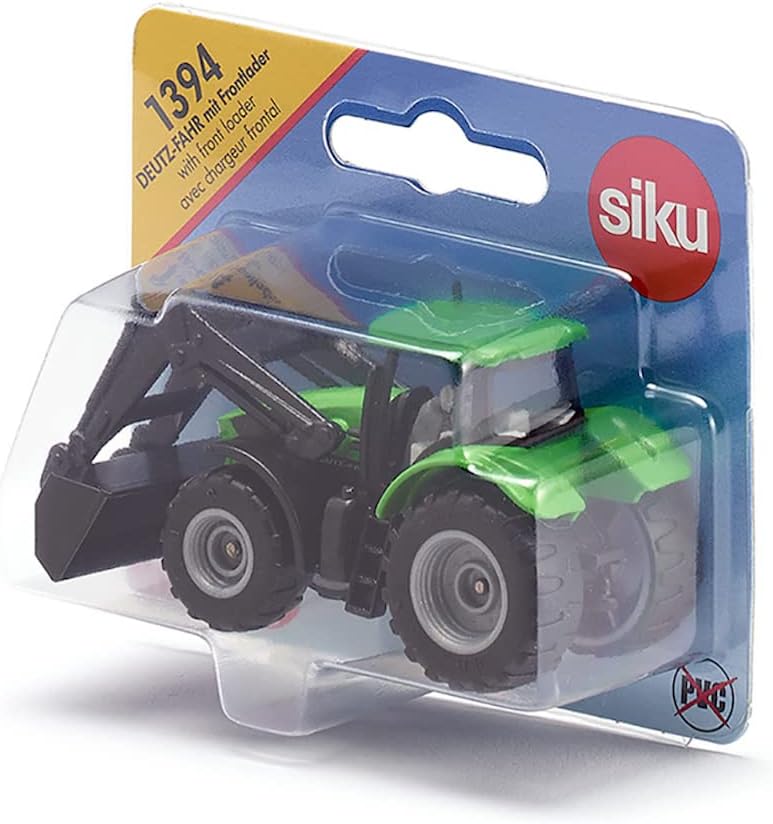 Modellino Trattore Deutz-Fahr con Caricatore Frontale Siku 1394