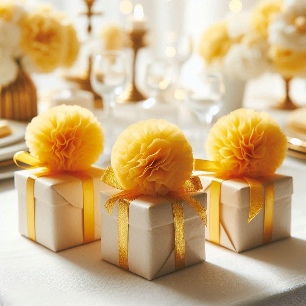 Foglio Carta Velina Giallo 50x70cm Rex