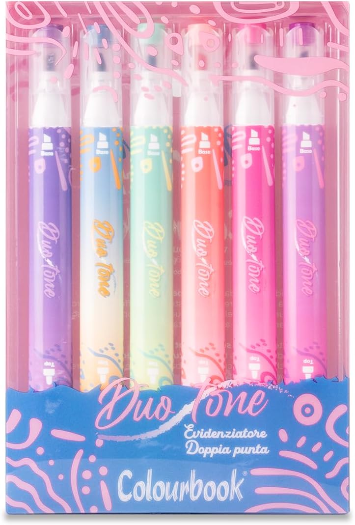 Duotone Evidenziatori Doppia Punta Colourbook