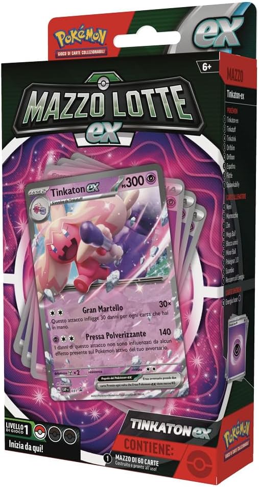 Mazzo Lotte Tinkaton-ex Edizione Italiana Pokémon