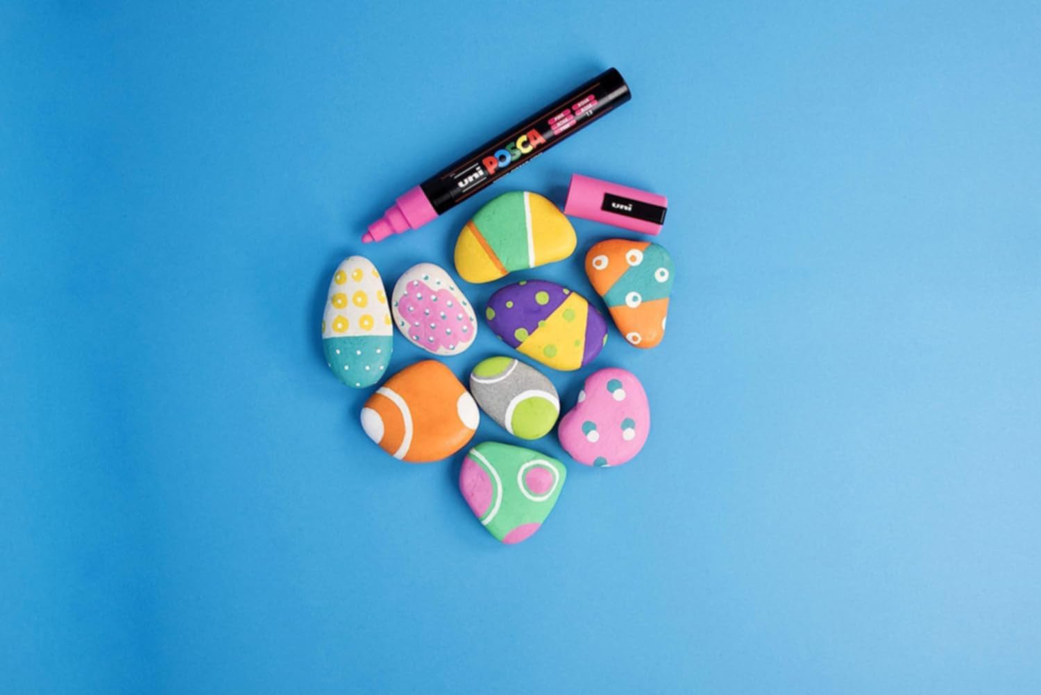 Set Pennarelli acrilici PC5 8pz Uni Posca