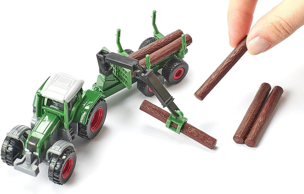 Modellino Trattore con Rimorchio Forestale Siku 1645