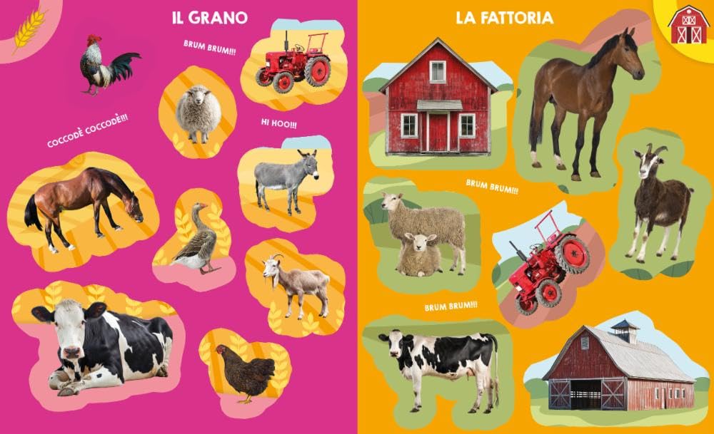 La fattoria. Super stickers. Ediz. a colori