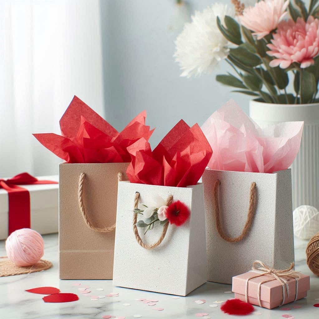 Foglio Carta Velina Rosso 50x70cm Rex