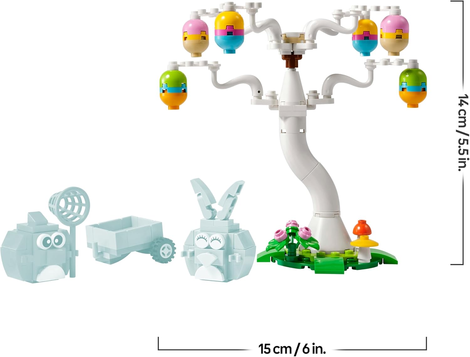 Lego 40808 Coniglietto Pasquale e Caccia alle Uova